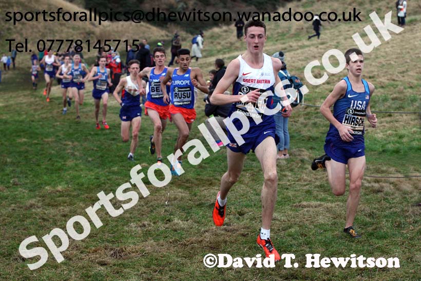 Junior mens Great Edinburgh Cross Country, 2017 Great Edinburgh Cross Country. Photo: David T. Hewitson/Sports for All PIcs